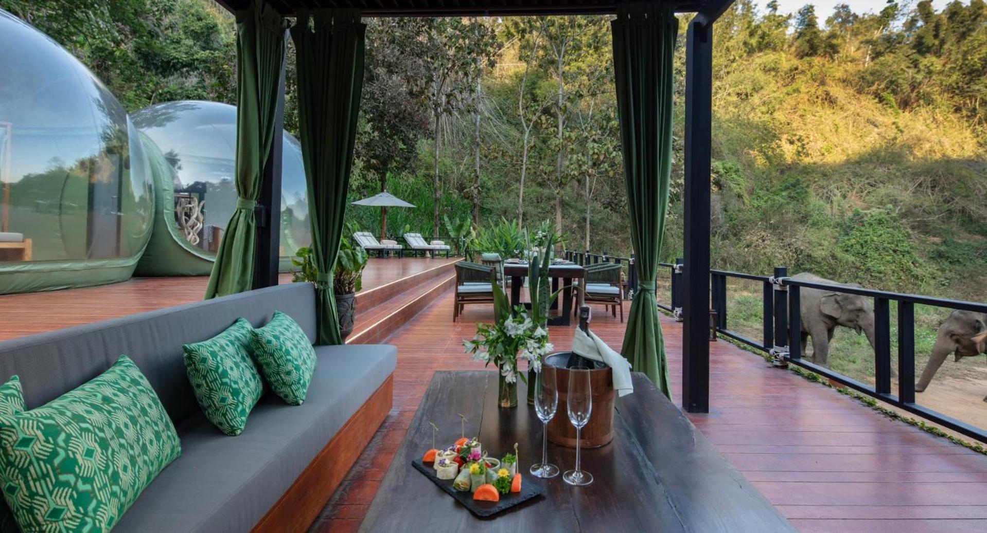 Anantara Golden Triangle Elephant Camp & Resort Chiang Rai Exterior foto