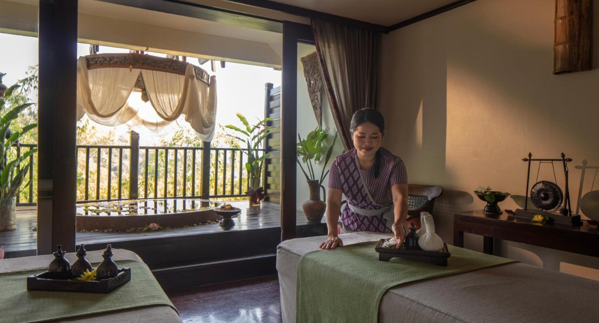 Anantara Golden Triangle Elephant Camp & Resort Chiang Rai Exterior foto