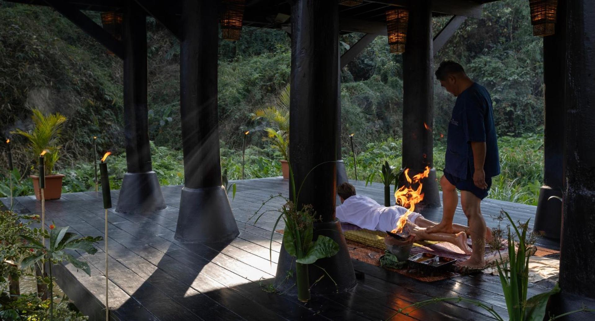 Anantara Golden Triangle Elephant Camp & Resort Chiang Rai Exterior foto